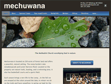 Tablet Screenshot of mechuwana.org